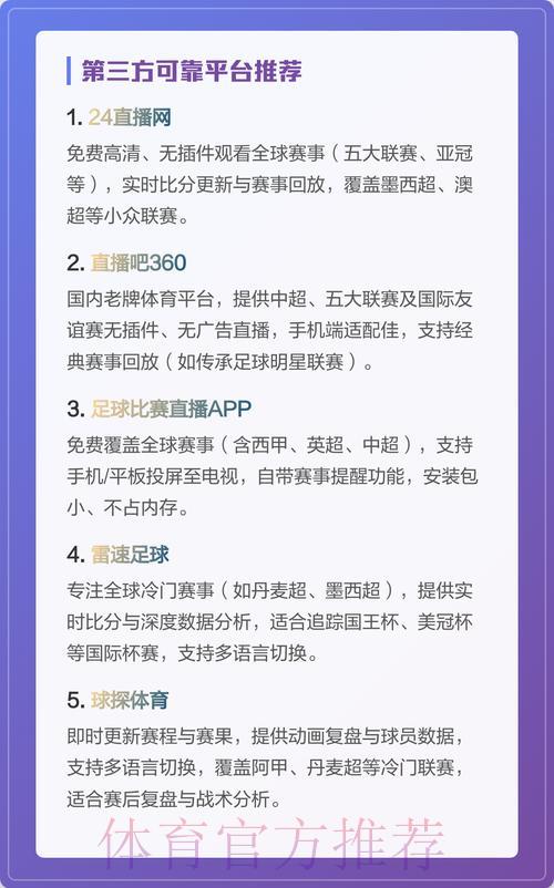 精选免费世界杯赛事直播平台盘点 精选免费世界杯赛事直播平台盘点